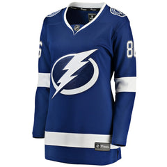 NHL Nikita Kucherov Tampa Bay Lightning Fanatics Women's Home Breakaway Jersey - Blue