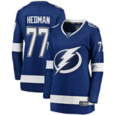 NHL Victor Hedman Tampa Bay Lightning Fanatics Women's Home Breakaway Jersey - Blue