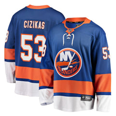 NHL Casey Cizikas New York Islanders Fanatics Breakaway Player Jersey - Royal