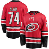 NHL Jaccob Slavin Carolina Hurricanes Fanatics Alternate Breakaway Player Jersey - Red