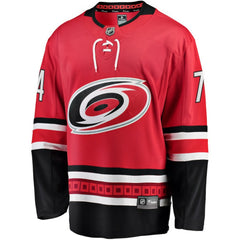 NHL Jaccob Slavin Carolina Hurricanes Fanatics Alternate Breakaway Player Jersey - Red