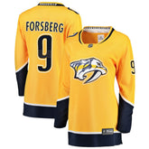 NHL Filip Forsberg Nashville Predators Fanatics Women's Breakaway Player Jersey - Gold