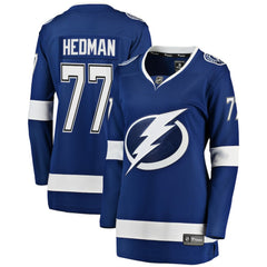NHL Victor Hedman Tampa Bay Lightning Fanatics Women's Breakaway Player Jersey - Blue