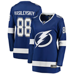NHL Andrei Vasilevskiy Tampa Bay Lightning Fanatics Women's Breakaway Player Jersey - Blue