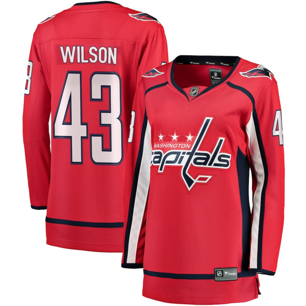NHL Tom Wilson Washington Capitals Fanatics Women's Breakaway Player Jersey - Red