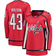 NHL Tom Wilson Washington Capitals Fanatics Women's Breakaway Player Jersey - Red