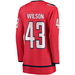 NHL Tom Wilson Washington Capitals Fanatics Women's Breakaway Player Jersey - Red