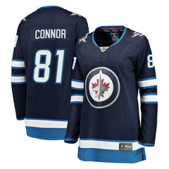 NHL Kyle Connor Winnipeg Jets Fanatics Women's Breakaway Player Jersey - Navy