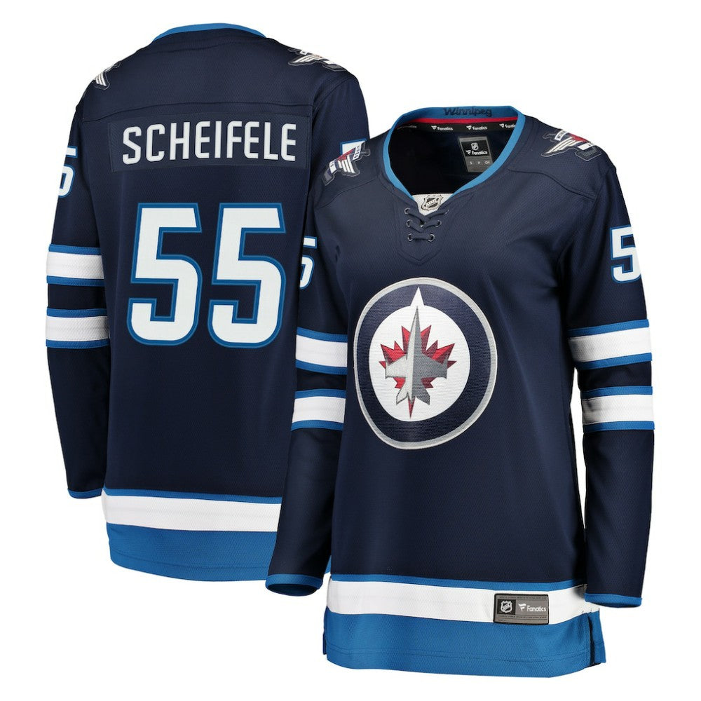 NHL Mark Scheifele Winnipeg Jets Fanatics Women's Breakaway Player Jersey - Navy