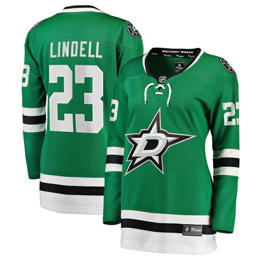 NHL Esa Lindell Dallas Stars Fanatics Women's Breakaway Player Jersey - Kelly Green