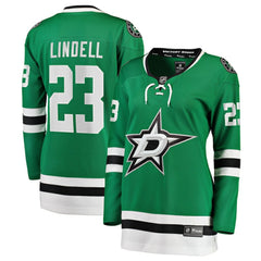NHL Esa Lindell Dallas Stars Fanatics Women's Breakaway Player Jersey - Kelly Green