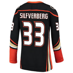NHL Jakob Silfverberg Anaheim Ducks Fanatics Women's Breakaway Jersey - Black