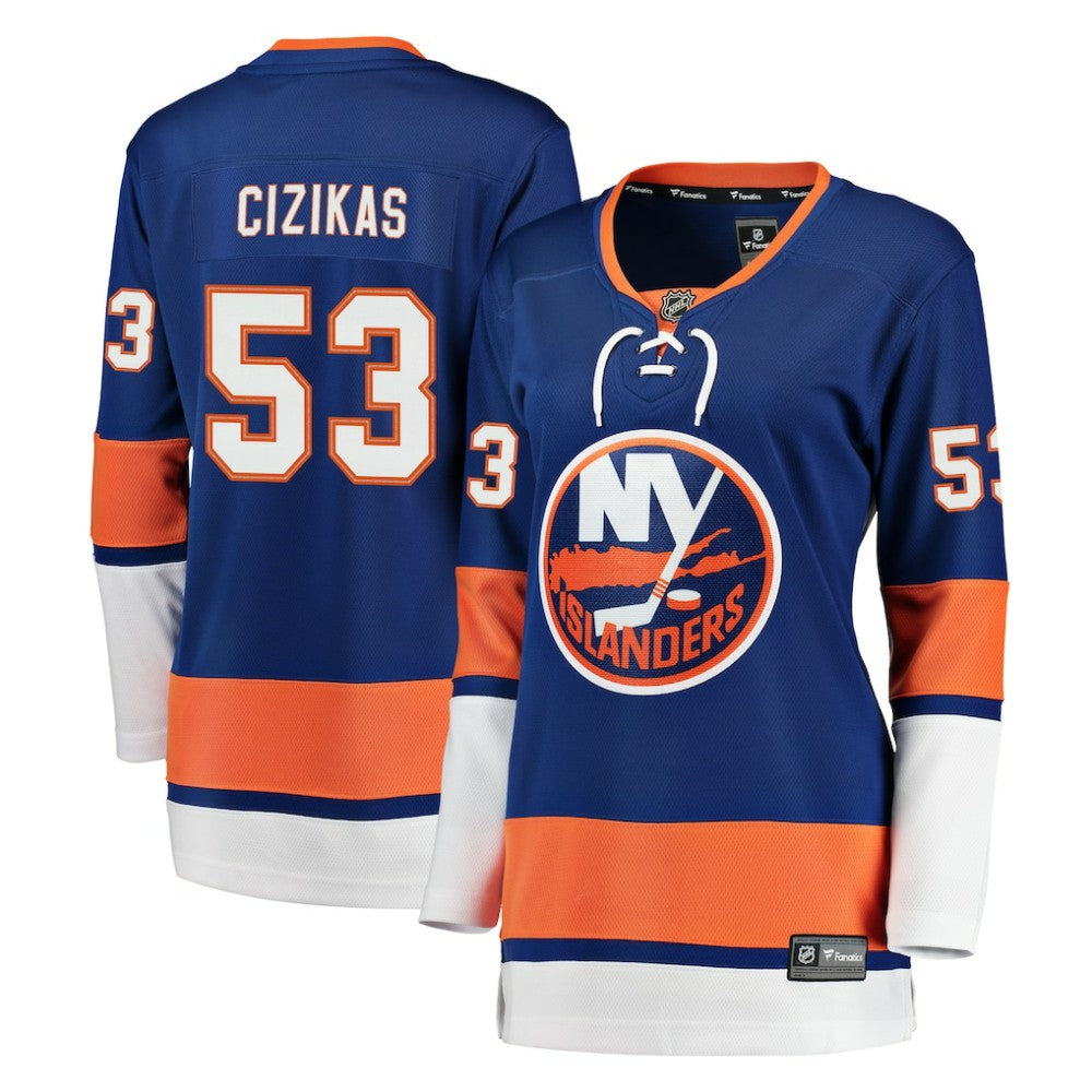 NHL Casey Cizikas New York Islanders Fanatics Women's Breakaway Player Jersey - Royal