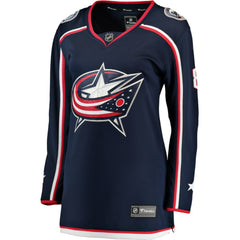 NHL Zach Werenski Columbus Blue Jackets Fanatics Women's Breakaway Jersey - Navy