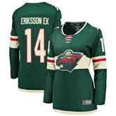 NHL Joel Eriksson Ek Minnesota Wild Fanatics Women's Breakaway Player Jersey - Green