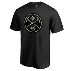 Denver Nuggets Camo Collection Cloak T-Shirt Black