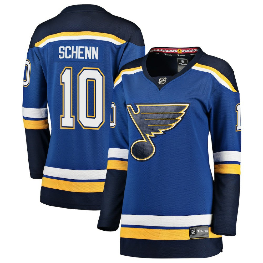 NHL Brayden Schenn St. Louis Blues Fanatics Women's Breakaway Player Jersey - Blue
