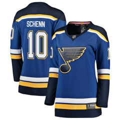 NHL Brayden Schenn St. Louis Blues Fanatics Women's Breakaway Player Jersey - Blue
