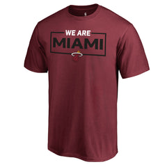 Miami Heat We Are Iconic Collection T-Shirt Red