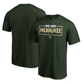 Milwaukee Bucks We Are Iconic Collection T-Shirt Green