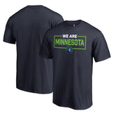 Minnesota Timberwolves We Are Iconic Collection T-Shirt Navy