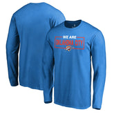 Oklahoma City Thunder We Are Iconic Collection Long Sleeve T-Shirt Blue