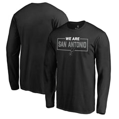San Antonio Spurs We Are Iconic Collection Long Sleeve T-Shirt Black