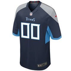 NFL Tennessee Titans Youth Custom Game Jersey - Navy