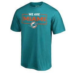 Miami Dolphins We Are Icon T-Shirt Aqua