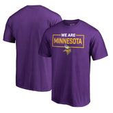 Minnesota Vikings We Are Icon T-Shirt Purple