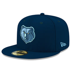 Memphis Grizzlies New Logo Team Color 59FIFTY Fitted Hat Blue