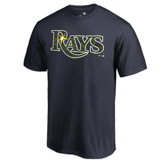 Tampa Bay Rays Armed Forces Wordmark T-Shirt - Navy T-shirts