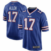 Josh Allen Buffalo Bills Game Player Jersey Royal
