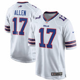 NFL Josh Allen Buffalo Bills Game Player Jersey - White