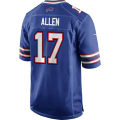 NFL Josh Allen Buffalo Bills Youth Game Jersey - Royal