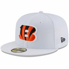 Cincinnati Bengals New Era Omaha 59FIFTY Fitted Hat White