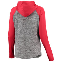 Tampa Bay Buccaneers G-III 4Her by Carl Banks Women's Championship Ring Pullover Hoodie Heathered Gray/Red