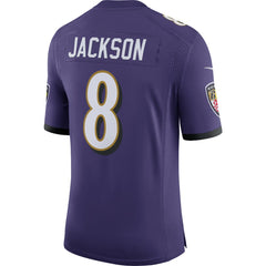 NFL Lamar Jackson Baltimore Ravens Speed Machine Limited Jersey - Purple