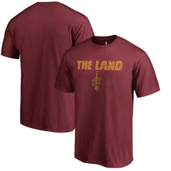 Cleveland Cavaliers Hometown Collection Repeating Roster T-Shirt Garnet