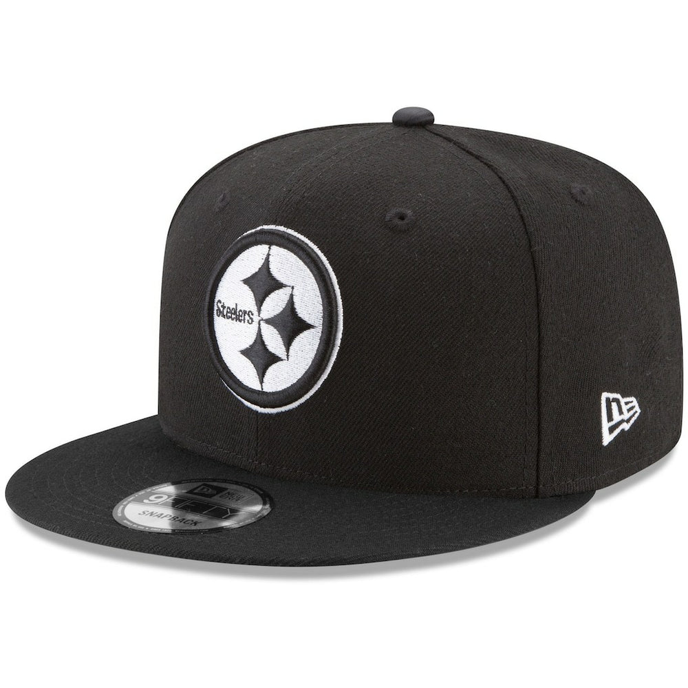 Pittsburgh Steelers New Era B-Dub 9FIFTY Adjustable Hat Black