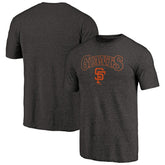 San Francisco Giants Vintage Cooperstown Collection Wahconah Tri-Blend T-Shirt - Black T-shirts