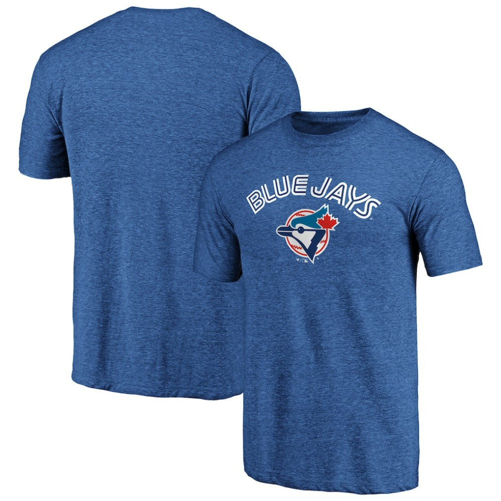 Toronto Blue Jays Vintage Cooperstown Collection Wahconah Tri-Blend T-Shirt - Royal T-shirts