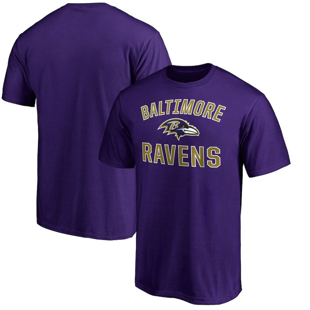 Baltimore Ravens Victory Arch T-Shirt Purple