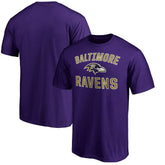 Baltimore Ravens Victory Arch T-Shirt Purple