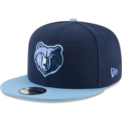 Memphis Grizzlies Two-Tone 9FIFTY Adjustable Hat Navy/Light Blue
