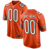 Chicago Bears Youth Alternate Custom Game Jersey Orange