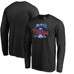 Philadelphia Phillies Midnight Mascot Long Sleeve T-Shirt - Black T-shirts