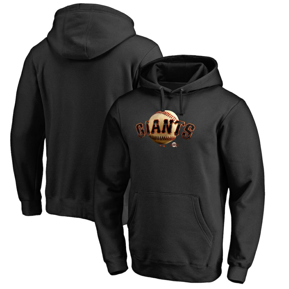 San Francisco Giants Midnight Mascot Pullover Hoodie - Black Hoodies