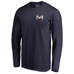 Chicago Bears Midway Monster Long Sleeve T-Shirt Navy