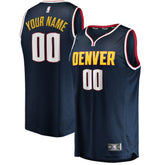 NBA Denver Nuggets Youth Fast Break Custom Replica Jersey Navy sale - Icon Edition